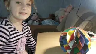 #ШАРЫ СОТЫ из цветной бумаги.