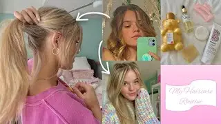 How I Grew My Hair Out In 1 Year 💗(products & heatless styles)