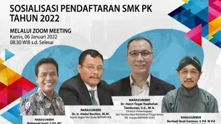 Permohonan Sosialisasi Pendaftaran SMKPusat Keunggulan (PK) Tahun 2022