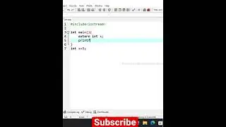 Extern variables or extern keyword in C 