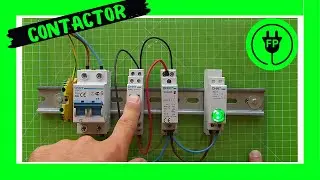 ⚡HOME ELECTRICITY | HOUSING: Install a modular single-phase DIN rail contactor⚡