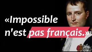 Les MEILLEURES citations de NAPOLÉON BONAPARTE