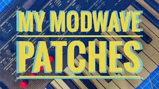 Some custom Korg modwave Patches
