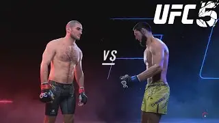 UFC 5 - Sean Strickland vs Khamzat Chimaev - CPU vs CPU