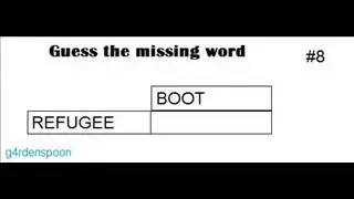 Guess the missing word #2