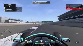 Learning to use a wheel on F1 2021