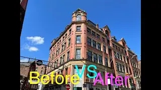 Before and after video of conversion of derlict building to luxury apartments