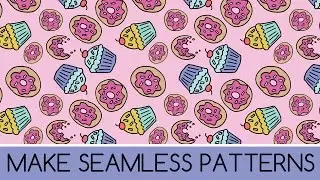 How to Make a Repeating Pattern for Spoonflower in Photoshop from a Drawing