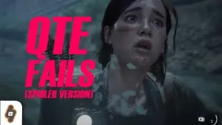 QTE Fails + Death Scenes Animations Compilation | The Last of Us Part 2