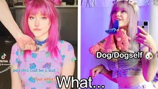 Tiktok Girl Now IDENTIFIES AS A DOG....