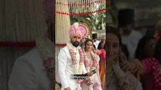 "Jana na dil se door" fame Shivani Surve marriage 😍😘 #husbandwife #trending