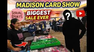 BIGGEST SALE EVER at the Madison Card Show?! 💰🔥 Serial Sports Huge Deal Revealed