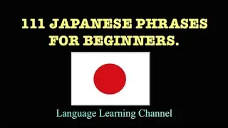 111 Japanese Phrases for Beginners.