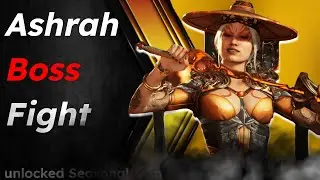 Ashrah Boss fight Tarkatan war camp MK1 Invasion mode gameplay, Season skin unlocked, 4k 60FPS
