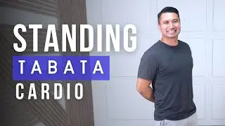 Small Space & Apartment TABATA Workout - All Standing Sweaty Cardio