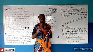 CULTURAL AND CREATIVE ART(MUSIC)-INTRODUCTION TO VIOLIN
