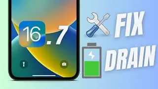 Fix iOS 16.7 Battery Drain | Battery Draining fast after 16.7 update | iOS 16.7 Battery Saving tips