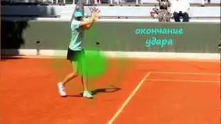 Maria Sharapova. Forehand.