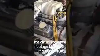 347 EFI Installed in a 65 F-100 Short Box.
