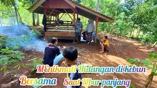 ⭕Holidays in nature and cooking #makandialam #makandihutan #liburan #memasak