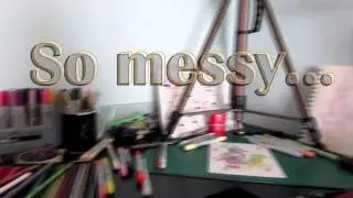 My Art Desk after I finish to work...