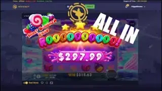 CRAZY ALL IN ON ROOBONANZA (MASSIVE PROFIT)