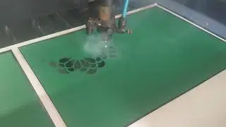 Produção de corte a laser em Papel Couché 6