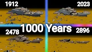TITANIC Stern sunk in 1000 Years🚢⚓️