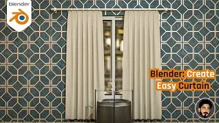 Blender Tutorial: Create and Texture Realistic Curtains with Cloth Simulation
