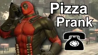 Deadpool Orders a Pizza - Deadpool Prank Call Machinima
