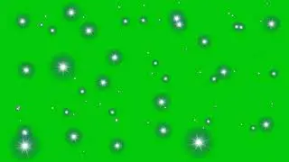 Stars green screen effect | no copyright | free video |