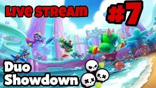 Trophy Pushing Duo Showdown #7 - Brawl Stars #jurassicsplash