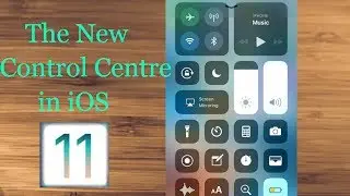 iOS 11's Redesigned Control Center | Day5 @ iOS 11 features updates