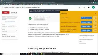 Classify Text into Categories with the Natural Language API | Qwiklabs [GSP063]