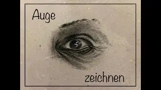 Ein Auge zeichnen in wenigen Schritten