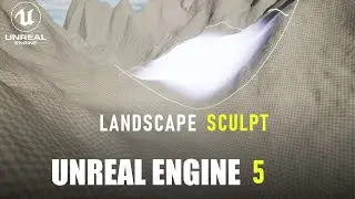 UNREAL ENIGINE 5 Como Esculpir El Terreno (LANDSCAPE II) Tutorial "Español"