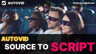AUTOVID Tutorial 3-2 - Script Generation (Source Text Input Mode)