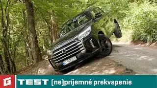 SsangYong MUSSO Grand 4x4 2.2 e-XDI - ENG SUB - TEST - Garáž.tv - Šulko