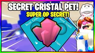TAPPING SIMULATOR SECRET CRISTAL PET!OP STATS! NEW WORLD! HOW TO GET SECRET PETS FASTER! - Roblox