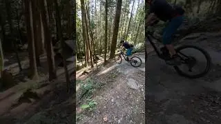 Rock roll on boogie man mt Seymour #downhill #mtb #bikepark