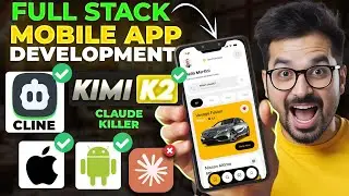 I Developed a Full-stack Flutter mobile App With Kimi K2 and Cline FREE AI Code Editor in minutes!