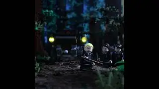 LEGO Draco meets a Thestral  #harrypotter #lego #hogwarts #dracomalfoy