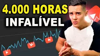 Estratégia para ganhar 4 MIL horas assistidas | Aplica isso AGORA !