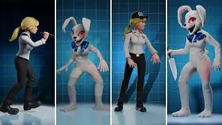 Vanessa and Vanny FNaF AR Animations