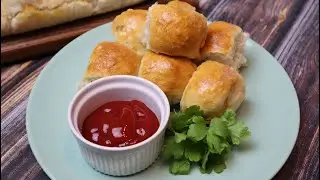 Мини-котлеты в тесте! Простой, вкусный ужин.