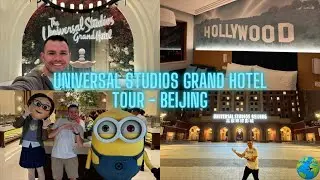 Universal Studios Grand Hotel Tour - Beijing - The BEST VIEW! Full Tour