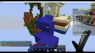 Minecraft Hypixel bed wars 1.8 a short video