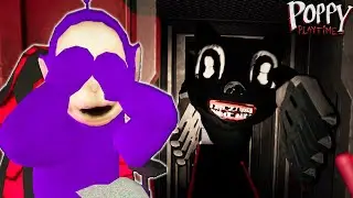 CARTOON CAT IN POPPY PLAYTIME! | Tinky Winky Plays Poppy Playtime (Mods)