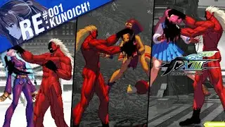 KOF XIII | Mai, Kula & Athena (Defeat) vs Saiki (Boss) #1