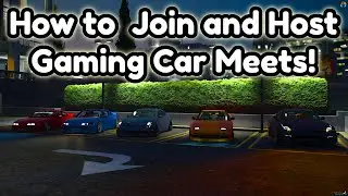 How to Join and Host Virtual/Gaming Car Meets! My Official Discord Server is Here!!!